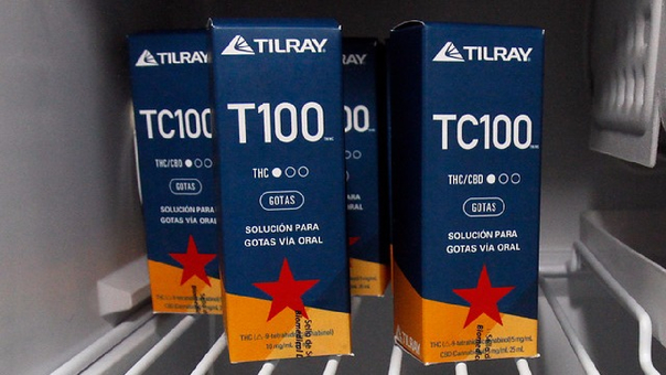 Los productos T100 y TC100 provienen del laboratorio canadiense Tilray. Los productos T100 y TC100 provienen del laboratorio canadiense Tilray.