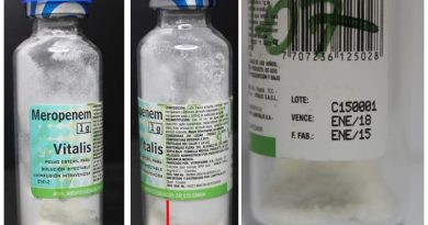 Alerta: Meropenem colombiano ilícito comercializado en Venezuela notifica instituto de higiene Alerta: Meropenem colombiano ilícito comercializado en Venezuela notifica instituto de higiene